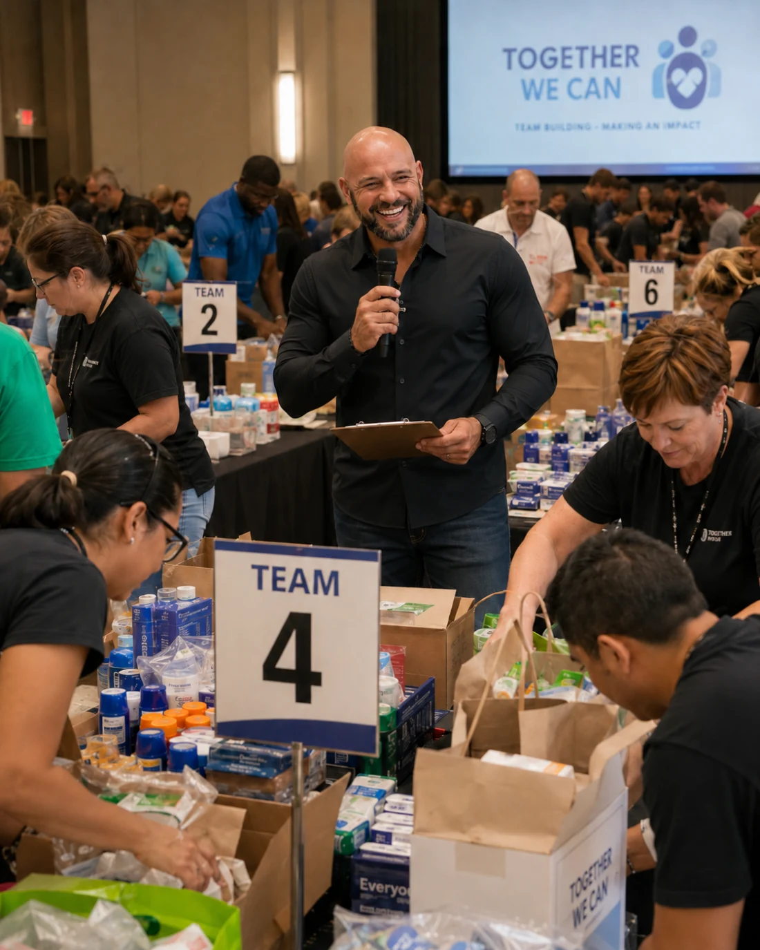 Jeremy Brooks leading a group experience
